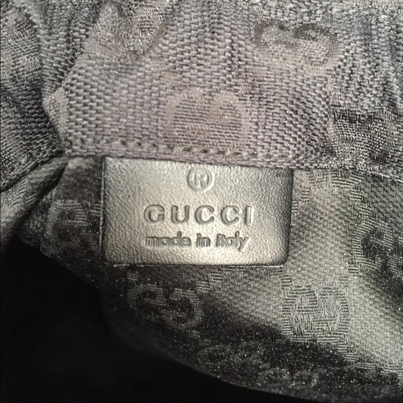 ⚠️ Gucci Black Canvas Bag - Picture 4 of 8